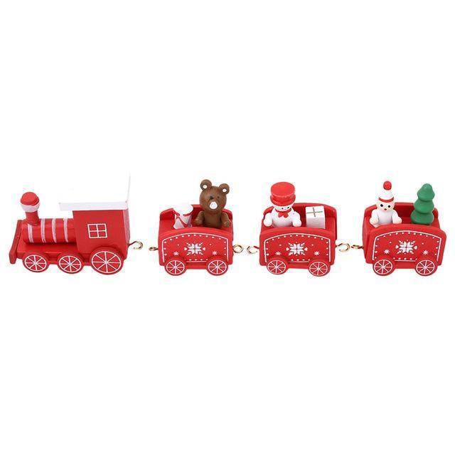 Wood Christmas Train