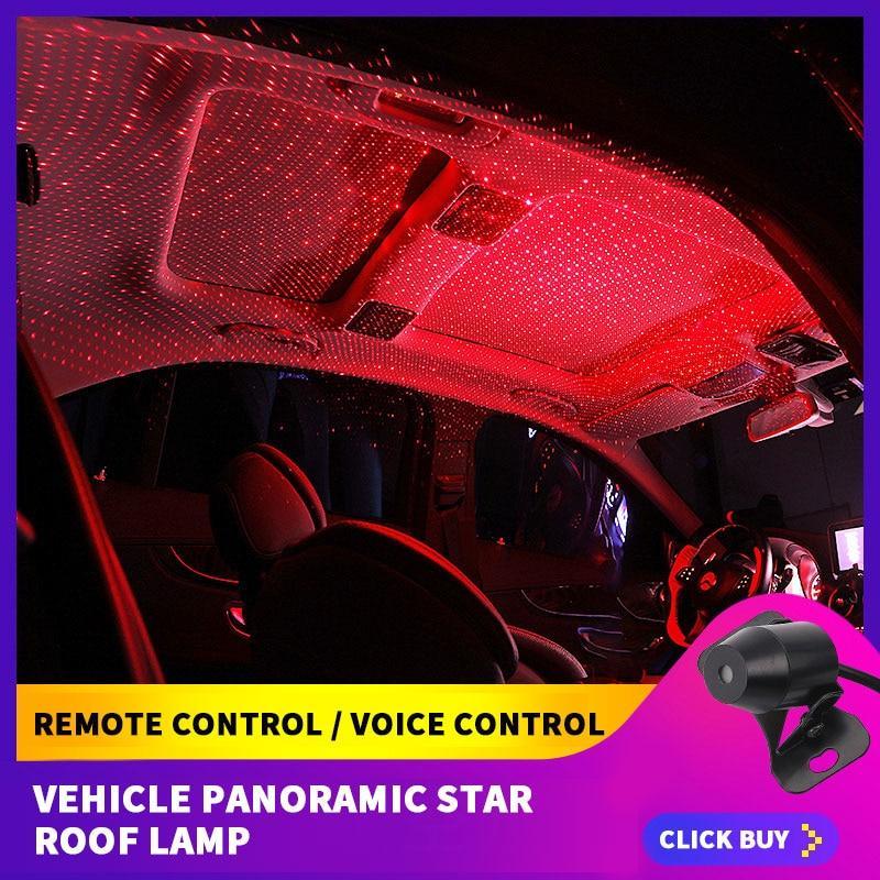 Car Atmosphere Lamp Interior Ambient Star Light