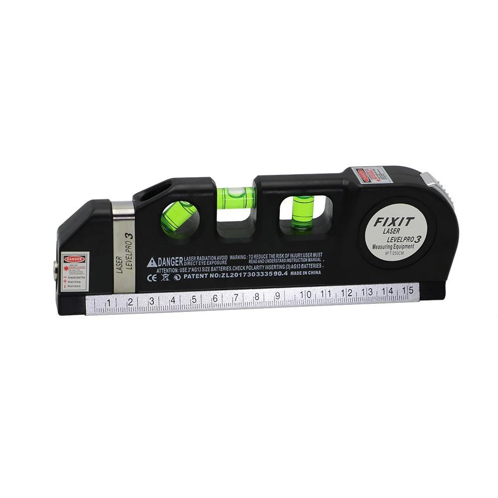 Multipurpose Laser Level With Measure Tape