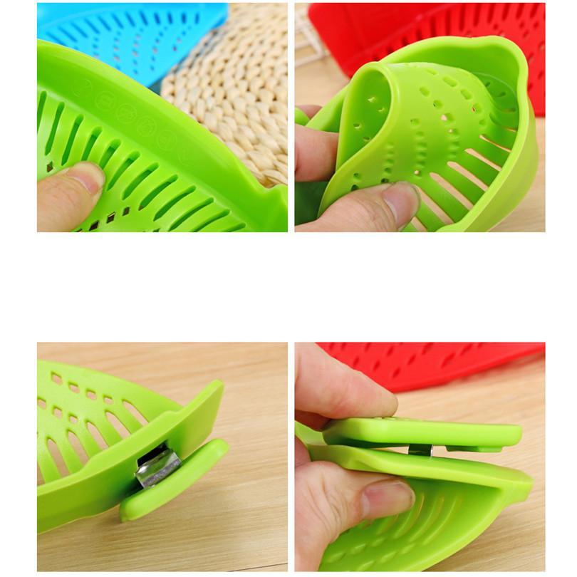 Heat-Resistant Snap Strainer