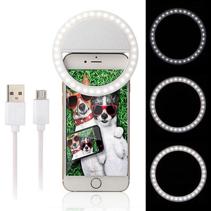 Clip-On Selfie Phone Light