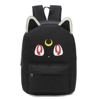 Harajuku Style Backpacks Cat Fold For Teenager Girls
