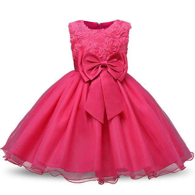 Exclusive Princess Flower Girl Birthday Party Dresses For Girls Children's Costume Teenager Prom Designs
