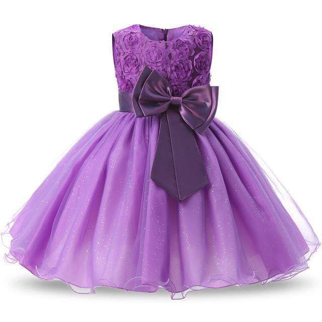 Exclusive Princess Flower Girl Birthday Party Dresses For Girls Children's Costume Teenager Prom Designs