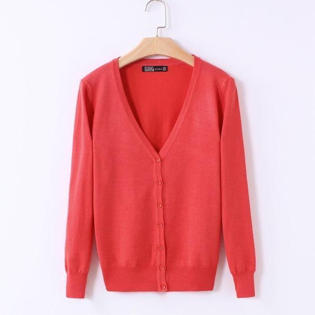 Cardigan Knitted Sweater