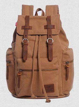 Canvas backpacks Multifunctional