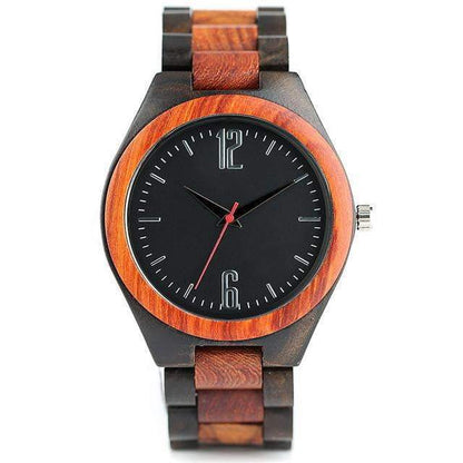Mens Luxury Wood Sport Watches