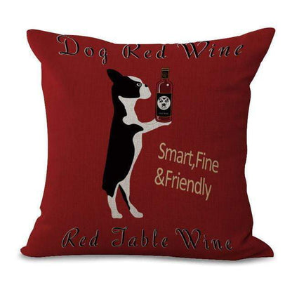 Vintage Dog Pillow Cases