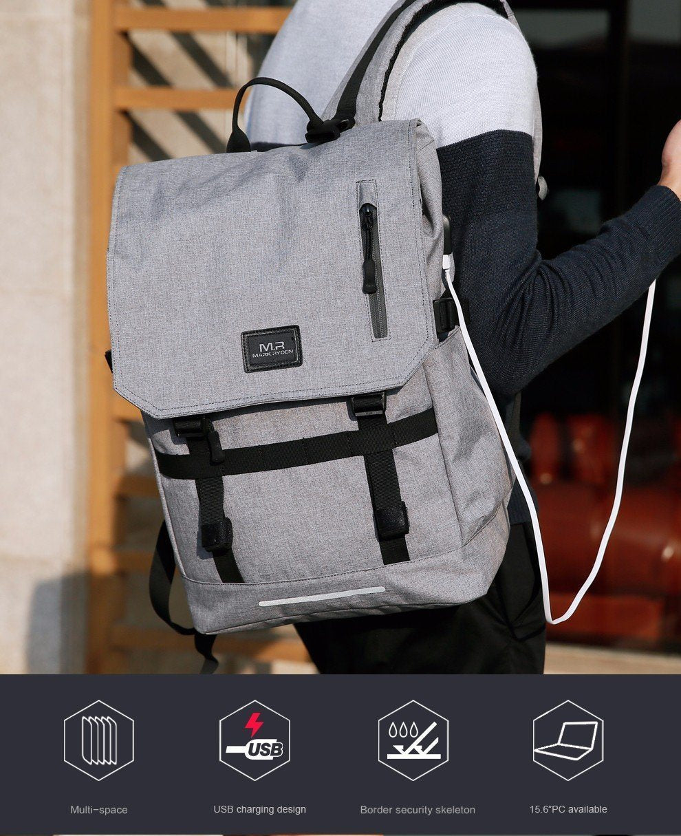 Large Capacity USB Backpack