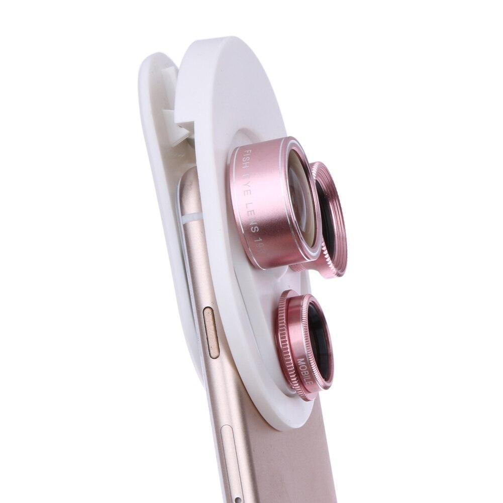 4 in 1 Clip-on Mobile Phone Camera Lens