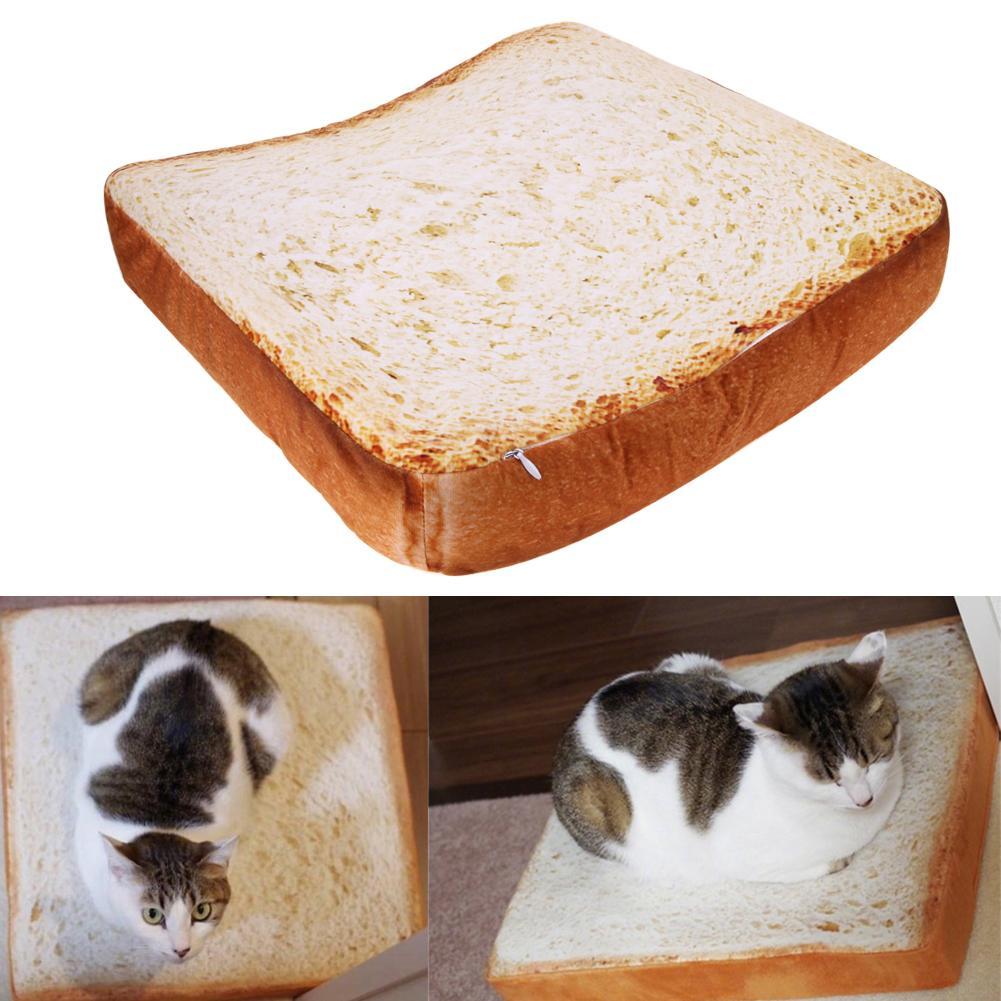 Cat Toast Bed
