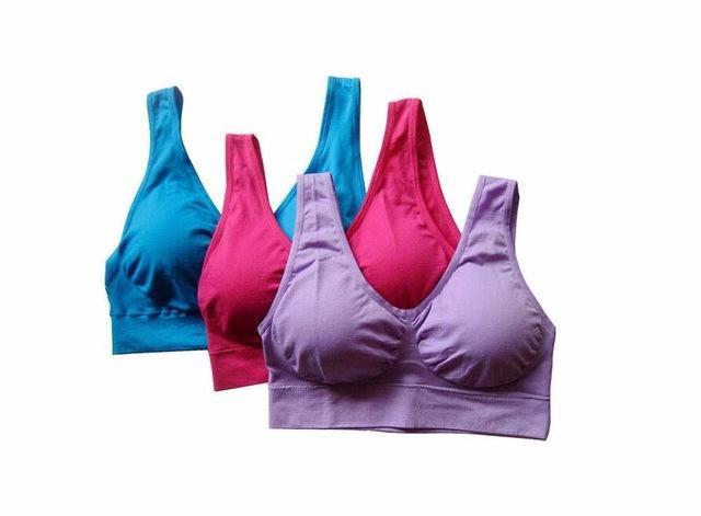 Value pack 3pcs Seamless Push Up Bra Wireless Underwear