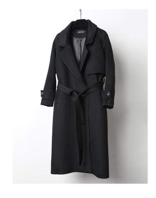 Distinguished High Quality Long Maxi  women's Winter Wool Coat