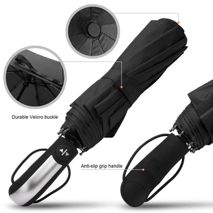 Luxury Automatic Open & close Umbrella Folding Wind water Resistant