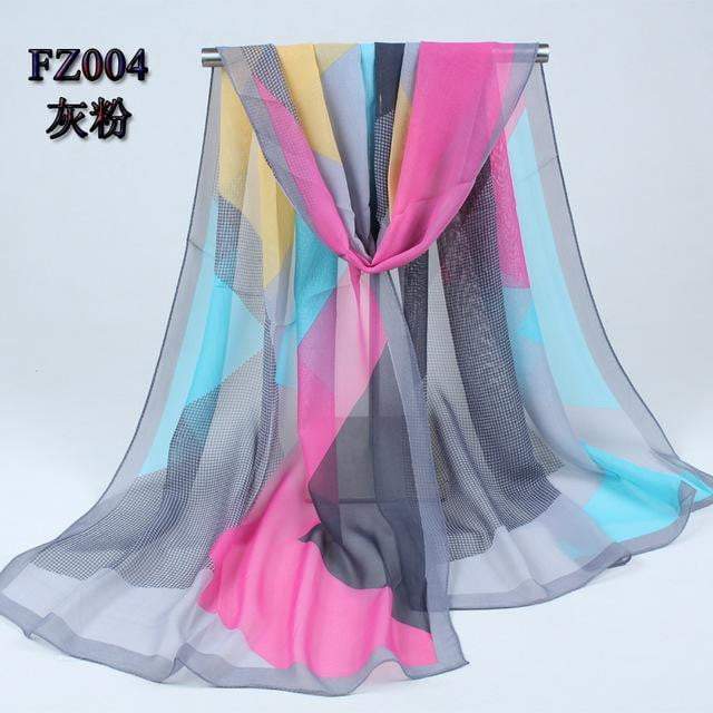 Autumn Chiffon Women Scarves