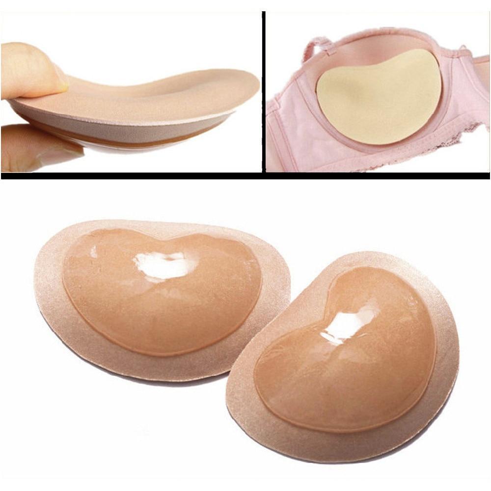 Magic Heart Bikini Enhancer Padding Bra Adhesive Breast Push Up Pads