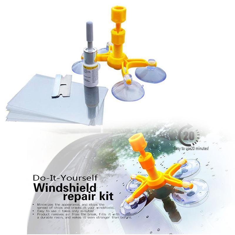 Windshield Repair Kit DIY Restore Car Window Glass