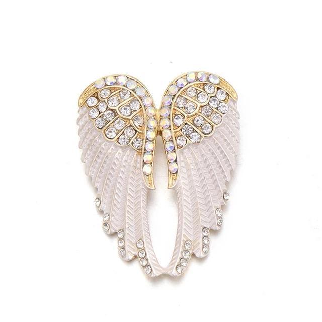 Protection Angel Wing Brooch