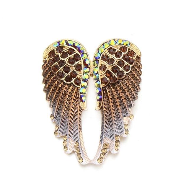 Protection Angel Wing Brooch