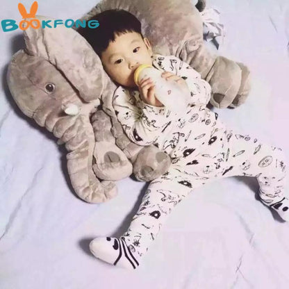 Baby Stuffed Elephant Plush Pillow