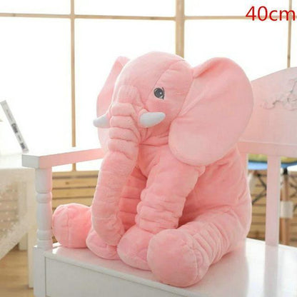 Baby Stuffed Elephant Plush Pillow