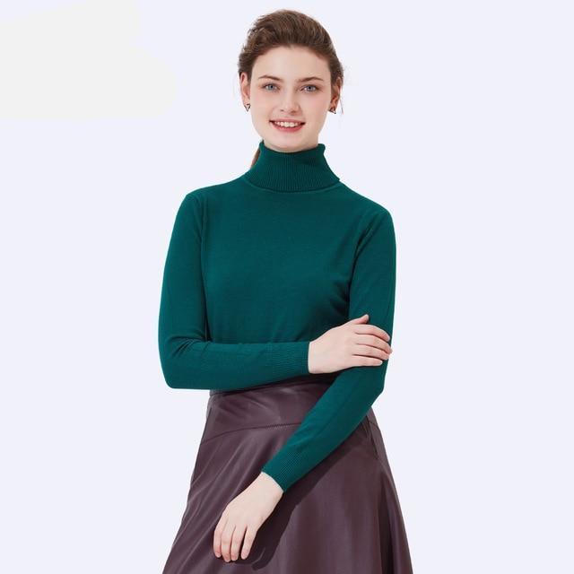 Turtleneck Knitted Sweater