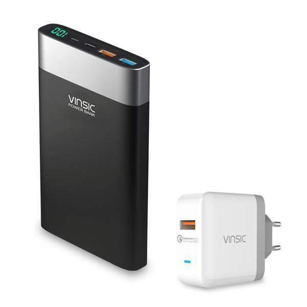 Power Bank Quick Charge External Battery Charger