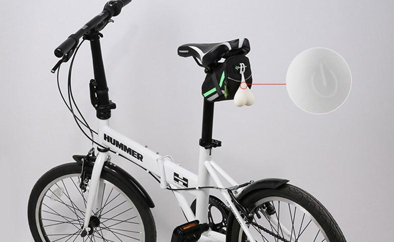 Cycling Balls for Bicycle Seat Back Egg Lamp Warning Light