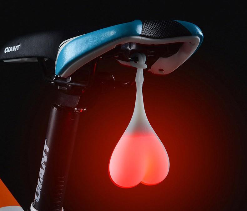 Cycling Balls for Bicycle Seat Back Egg Lamp Warning Light