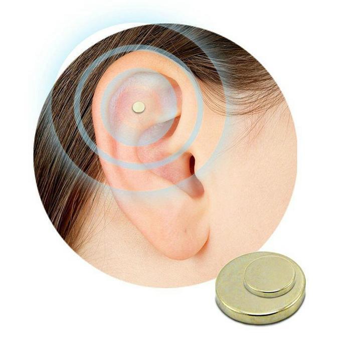 Miracle Anti-Smoking Magnetic Patch Ear Magnet Stop Cigarettes Smoke Quit