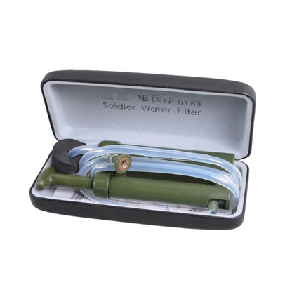 Army Green Portable Water Filter