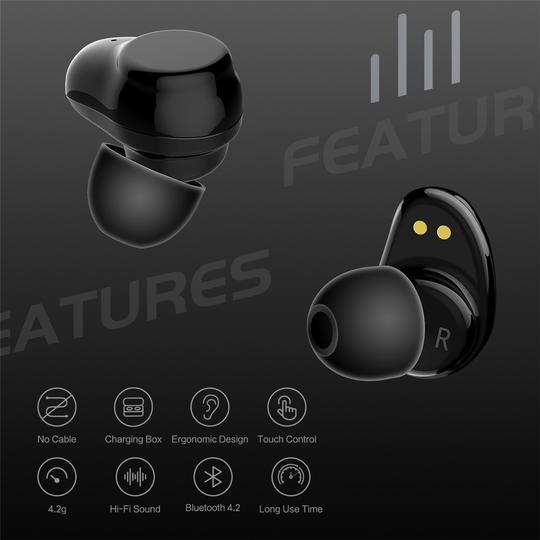 Rockspace EB30 TWS True Wireless Bluetooth Earbuds