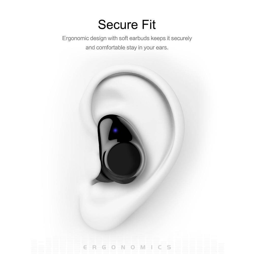 TWS True Wireless Bluetooth Earbuds Touch Control and Charging Case