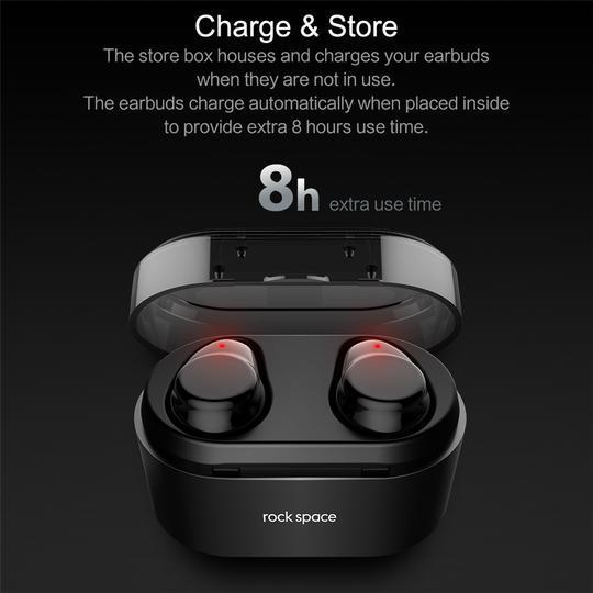 Rockspace EB30 TWS True Wireless Bluetooth Earbuds