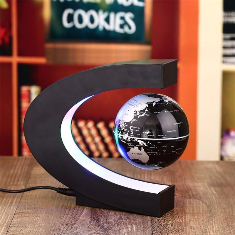 Premium Quality Antigravity Electronic Magnetic Levitation Floating Globe Magic Light With US Plug