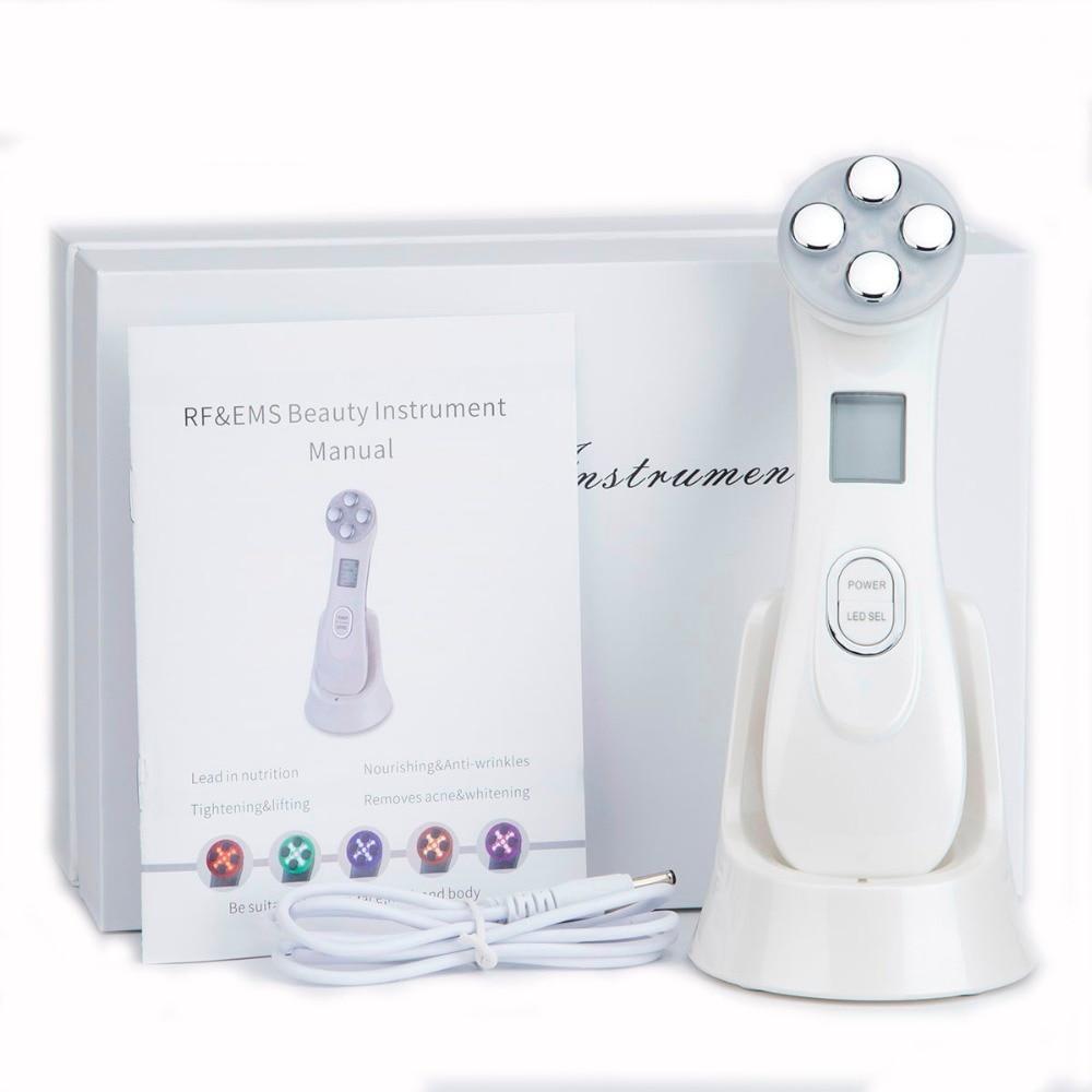 5in1 RF & EMS Radio Mesotherapy Electroporation Face Beauty Pen Skin Rejuvenation & Wrinkle Remover