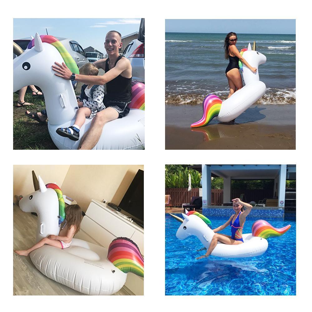Unicorn Pool Float Giant Inflatable Version