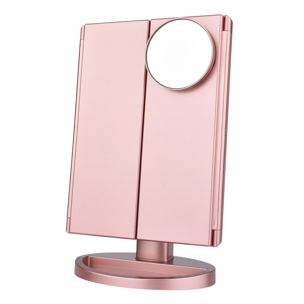 Lighted Magnifying Makeup Mirror