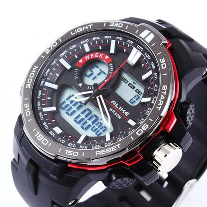 New Digital Watch Men Analog Sports Outdoor Quartz Wrist Military Watch