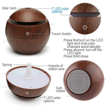 Essential Oil Diffuser Humidifier