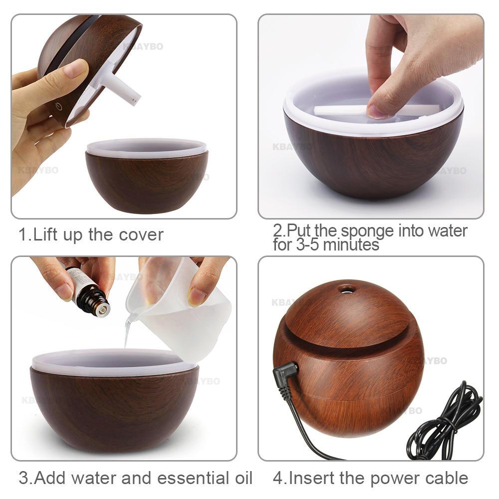 Essential Oil Diffuser Humidifier