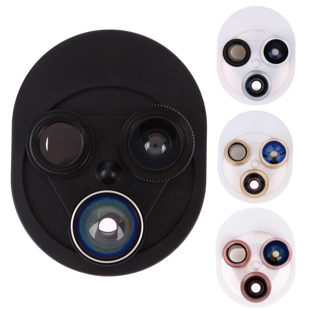 4 in 1 Clip-on Mobile Phone Camera Lens