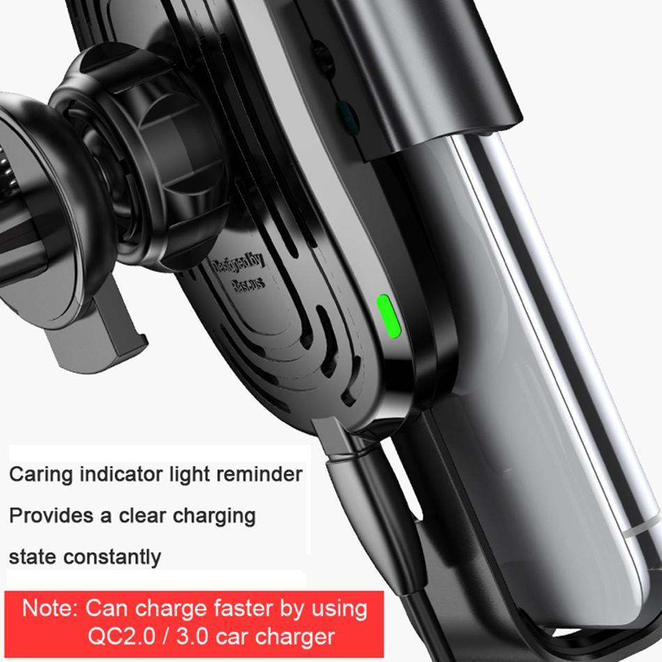 2-IN-1 Car Vent Phone Holder & Wireless Charger