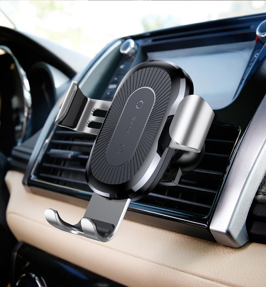 2-IN-1 Car Vent Phone Holder & Wireless Charger