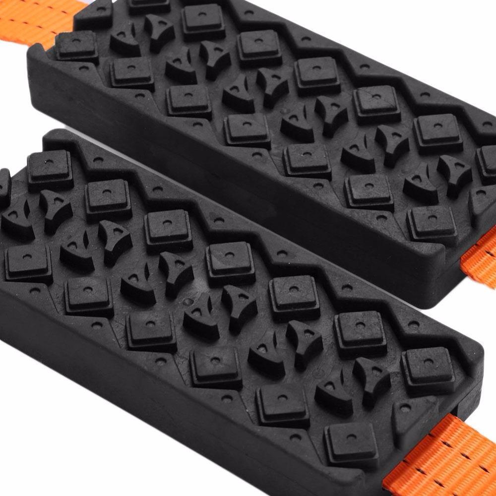 2PCS Anti Skid Tire Block Chains