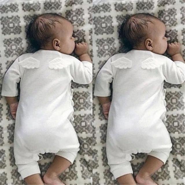 Angel Baby Romper With Wings