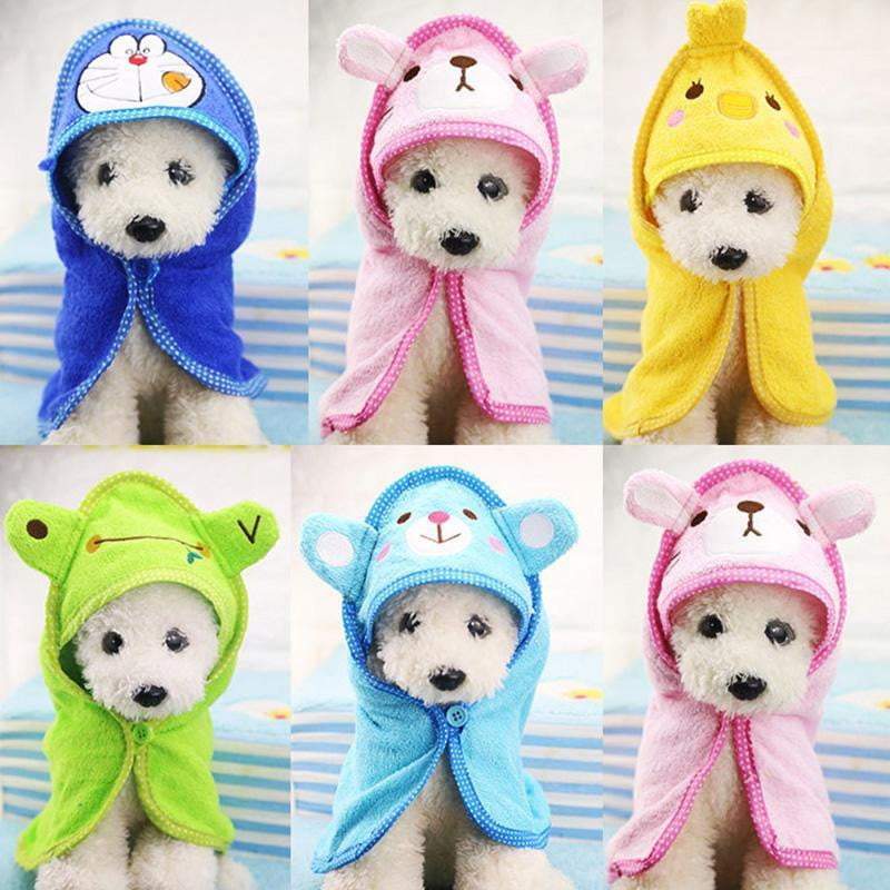Cute Pet Dog Towel