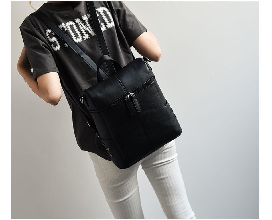 Simple Style Girls Shoulder Bag