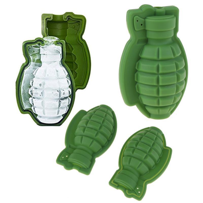 3D Grenade Shape Mold