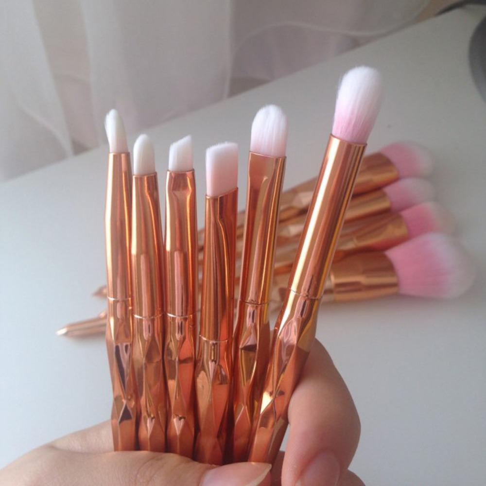 UniHorn - 10 Gold Makeup Brush Set